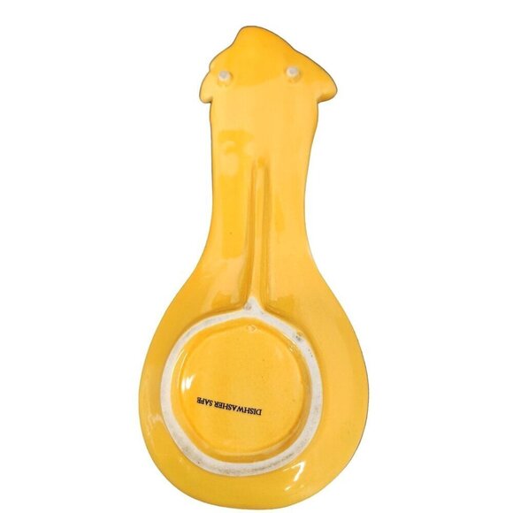 Autumn Harvest Ceramic Spoon Rest Moss Pumpkin & Orange Ceramic Pumpkin Kitchen - Picture 3 of 6